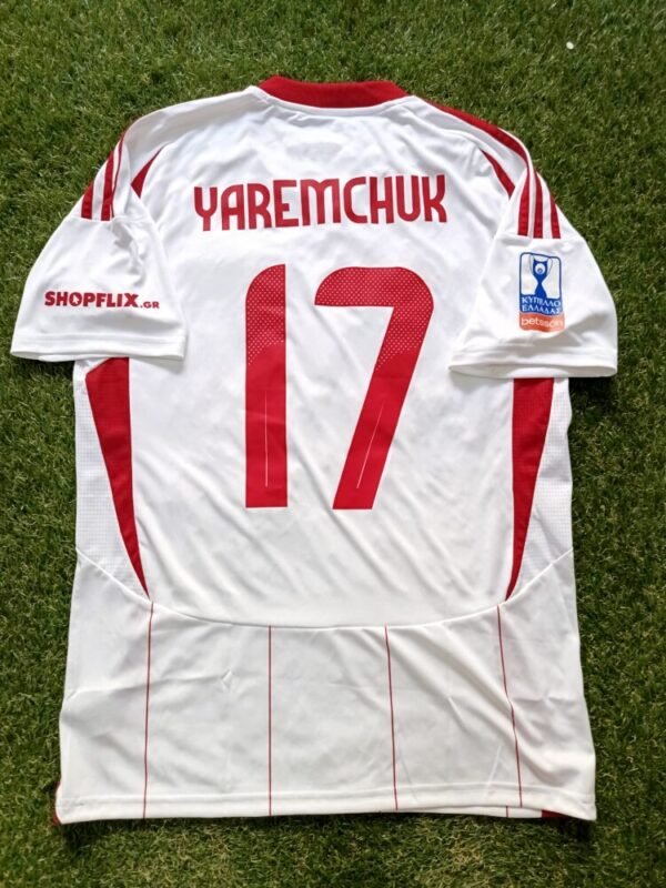 MATCH ISSUED SHIRT ROMAN YAREMCHUK KALLITHEA – OLYMPIAKOS 0-1 (30/10/24) GREEK CUP - Image 2