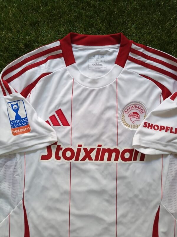 MATCH ISSUED SHIRT ROMAN YAREMCHUK KALLITHEA – OLYMPIAKOS 0-1 (30/10/24) GREEK CUP - Image 5