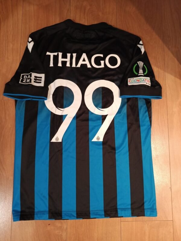 MATCH WORN SHIRT  IGOR THIAGO  CLUB BRUGGE – PAOK 1-0 (12/04/24) EUROPA CONFERENCE - Image 2