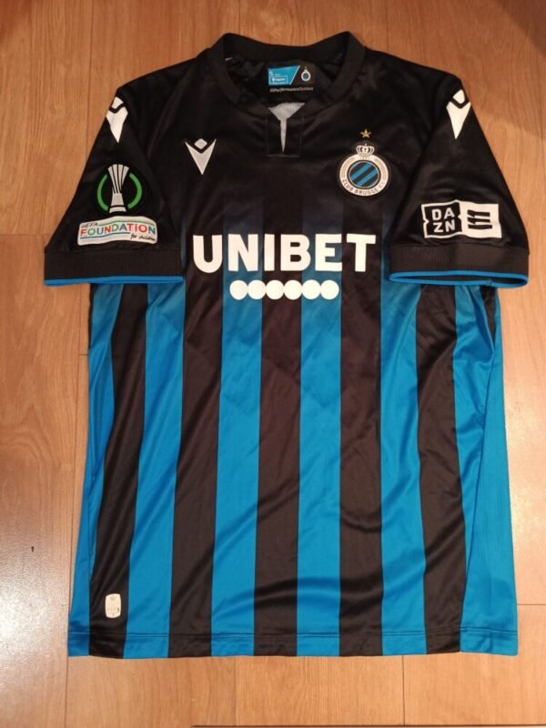 MATCH WORN SHIRT  IGOR THIAGO  CLUB BRUGGE – PAOK 1-0 (12/04/24) EUROPA CONFERENCE - Image 3