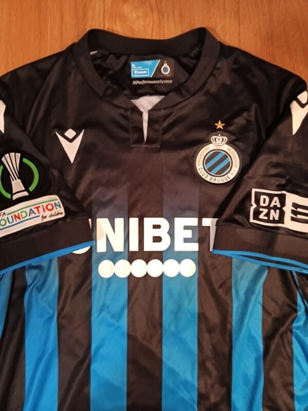 MATCH WORN SHIRT  IGOR THIAGO  CLUB BRUGGE – PAOK 1-0 (12/04/24) EUROPA CONFERENCE - Image 5