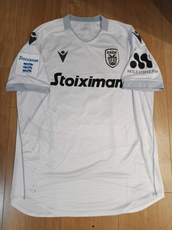 MATCH WORN/ISSUED SHIRT  TARIK TISSOUDALI ASTERAS TRIPOLIS – PAOK 1-2 (24/11/24) SUPER LEAGUE - Image 3