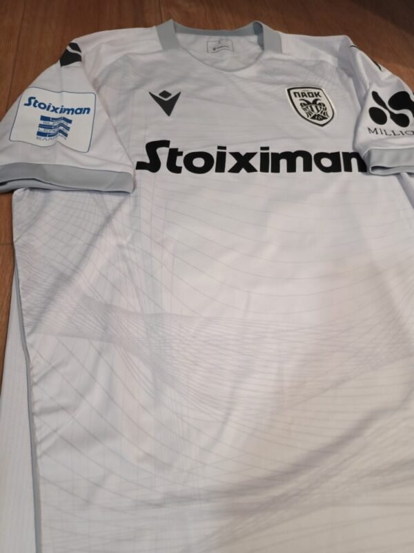 MATCH WORN/ISSUED SHIRT  TARIK TISSOUDALI ASTERAS TRIPOLIS – PAOK 1-2 (24/11/24) SUPER LEAGUE - Image 5