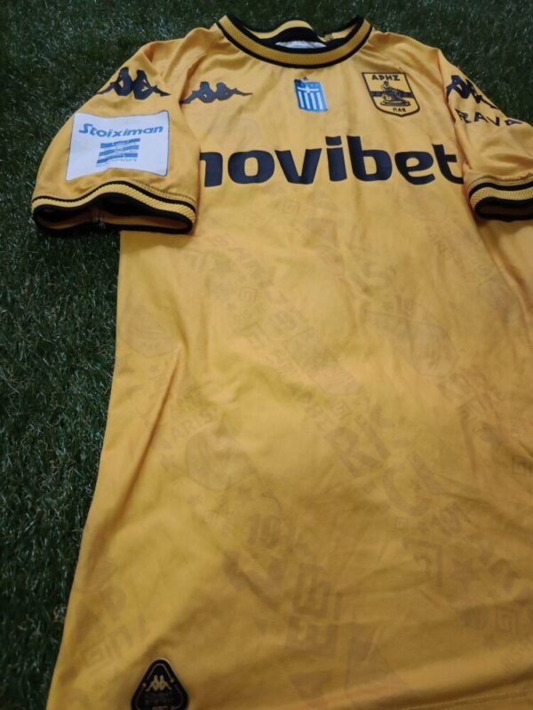 MATCH WORN SHIRT CLAYTON DIADY  ARIS F.C SEASON 2024/25 SUPER LEAGUE - Image 4