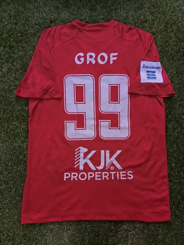 ΜATCH WORN/ISSUED SHIRT  DAVID GROF LEVADEIAKOS F.C SEASON 2024/25 SUPER LEAGUE - Image 2