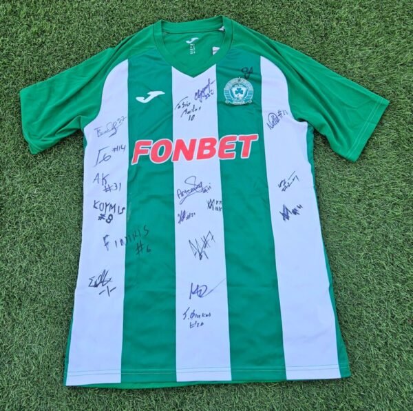 OMONOIA 29th MAY – OFFICIAL SHIRT SIGNED BY ALL THE TEAM THAT GAINED PROMOTION TO THE FIRST DIVISION – SEASON 2023/2024 - Image 2