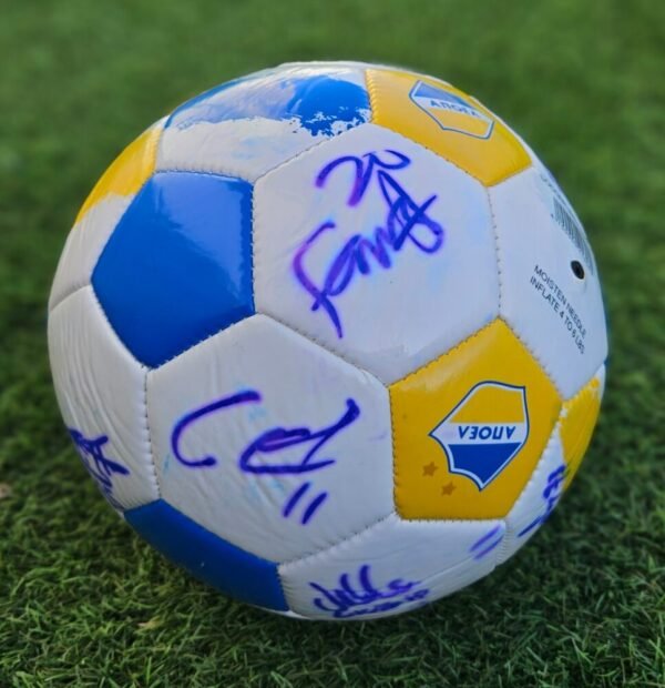 APOEL Nicosia – Official Ball Signed by the players of the team 2023/2024 – Cyprus Champions - Image 4