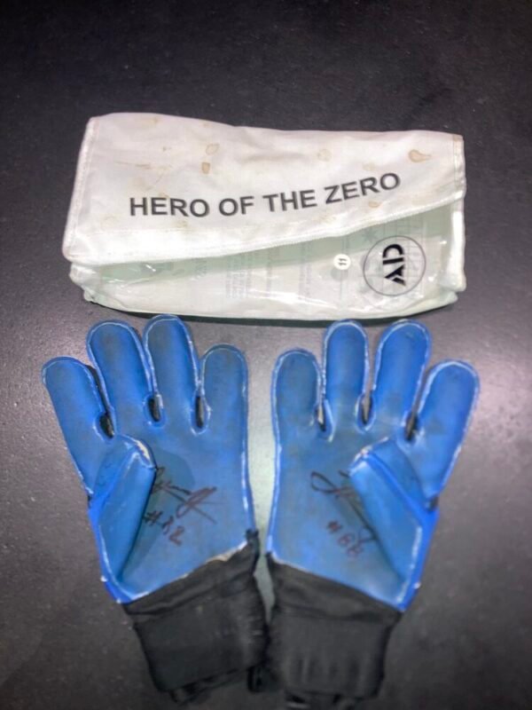 Andrija Dragojevic – Achyronas Liopetriou – Match Worn and Signed Goalkeeper Gloves – ΣΕΖΟΝ 2022/2023 – Cyprus Second Division Championship - Image 3