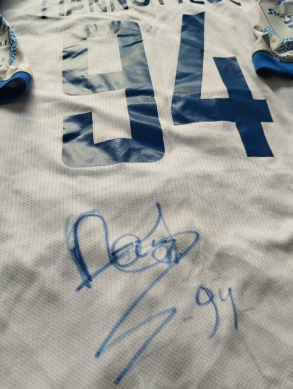 MATCH WORN SHIRT AND SIGNED GIORGOS GIANNOUTSOS  LAMIA F.C SEASON 2023/24 SUPER LEAGUE - Image 4