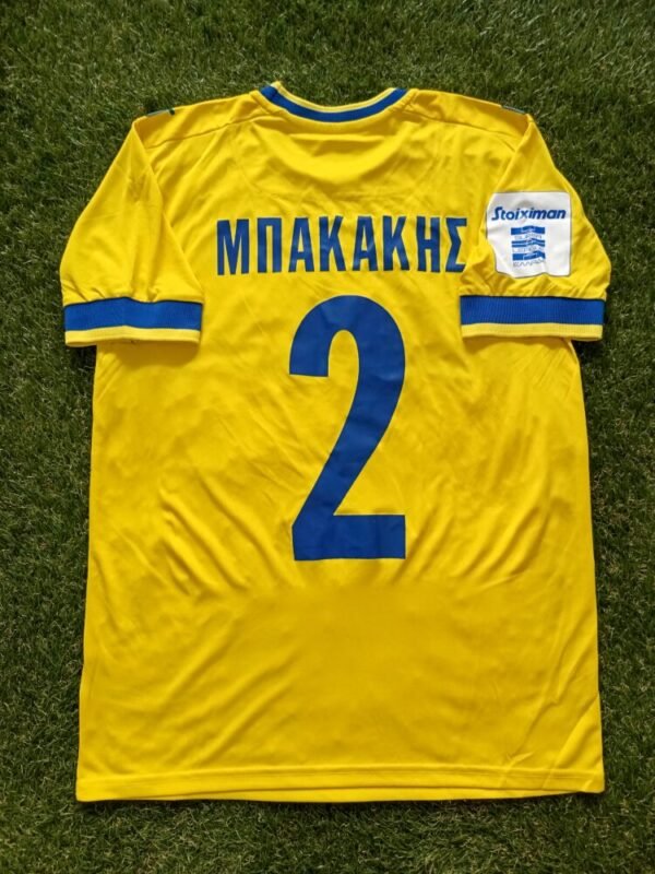 ΜATCH WORN SHIRT MICHALIS BAKAKIS F.C SEASON 2024/25 SUPER LEAGUE - Image 2