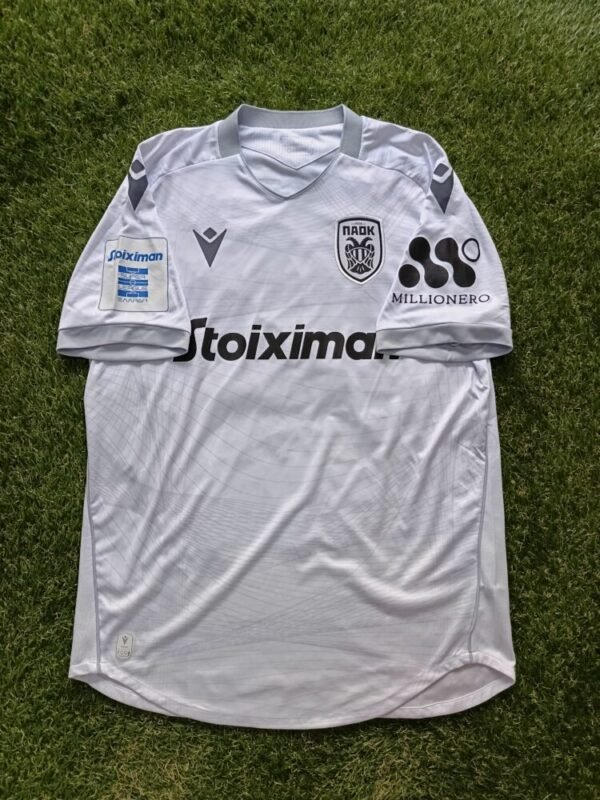 MATCH WORN/ISSUED SHIRT  JOAN SASTRE  ARIS – PAOK 0-0 (19/01/25) SUPER LEAGUE - Image 3