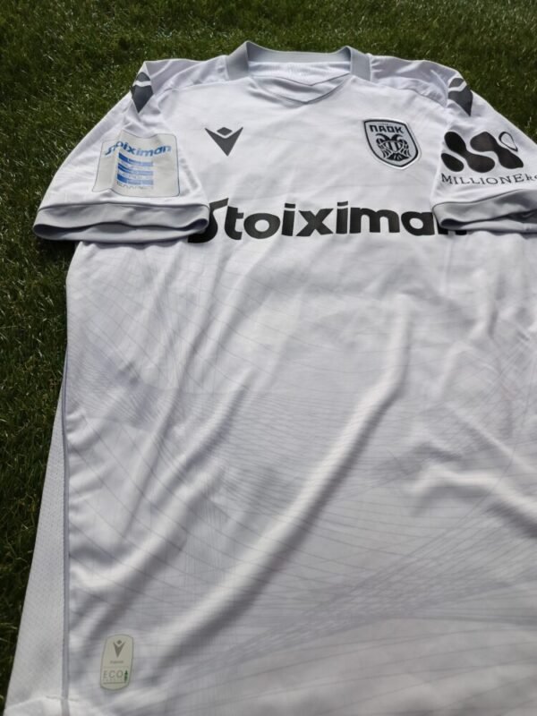 MATCH WORN/ISSUED SHIRT  JOAN SASTRE  ARIS – PAOK 0-0 (19/01/25) SUPER LEAGUE - Image 4