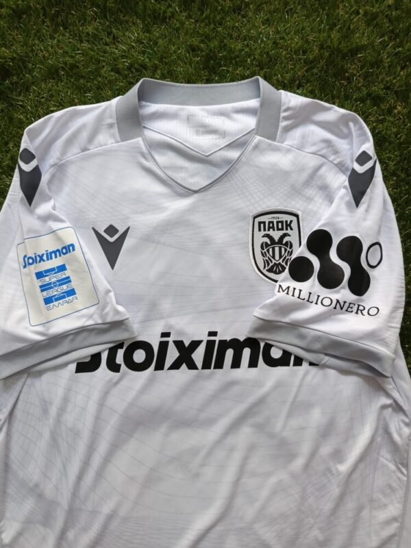 MATCH WORN/ISSUED SHIRT  JOAN SASTRE  ARIS – PAOK 0-0 (19/01/25) SUPER LEAGUE - Image 5