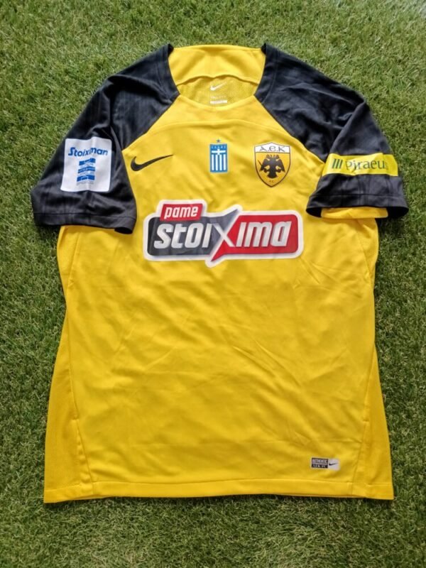 MATCH ISSUED SHIRT  FRANTZNDY PIERROT ATHENS KALLITHEA – AEK 0-0 (22/09/24) SUPER LEAGUE - Image 3