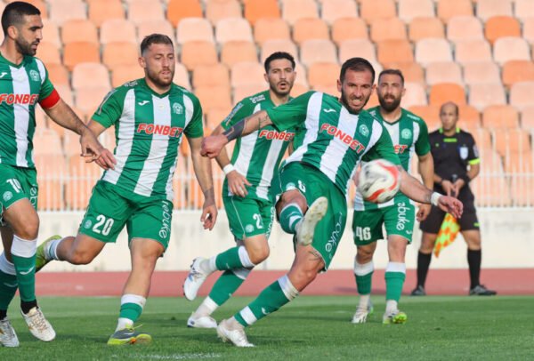 OMONOIA 29th MAY – OFFICIAL SHIRT SIGNED BY ALL THE TEAM THAT GAINED PROMOTION TO THE FIRST DIVISION – SEASON 2023/2024