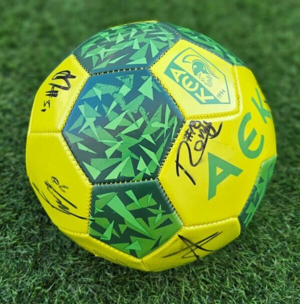 AEK Larnaca – Official Ball Signed by all the Team – Season 2024/2025 - Image 5