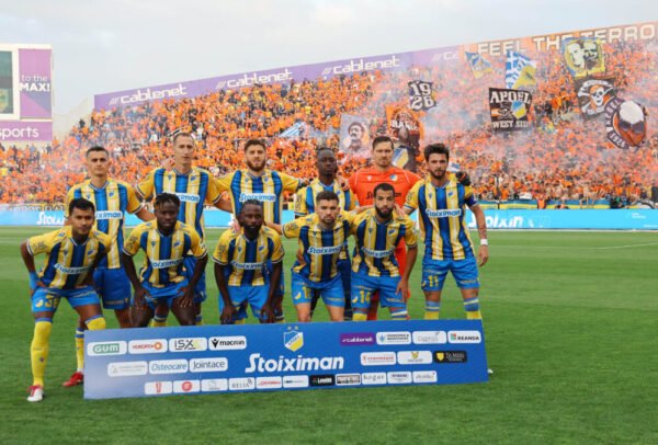 APOEL Nicosia – Official Ball Signed by the players of the team 2023/2024 – Cyprus Champions - Image 5