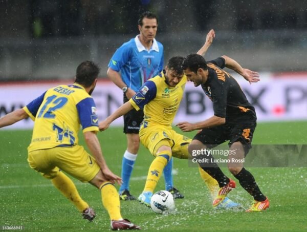 Bostjan Cesar – Chievo Verona – Match Worn – SERIE A – Season  2012/2013