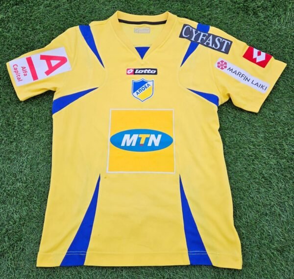 Daniel Florea – APOEL Nicosia – MATCH WORN – CYPRUS FIRST CHAMPIONSHIP – SEASON 2007/2008 - Image 3