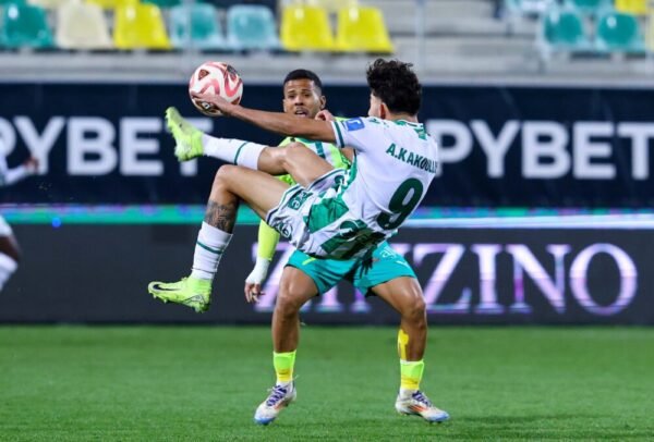 Andronikos Kakoullis – Omonoia Nicosia – MATCH WORN SHIRT (UNWASHED) DURING THE GAME AEK LARNACA VS OMONOIA NICOSIA (3/1/2025, 0-3) – STOIXIMAN CYPRUS LEAGUE – SCORER OF 2 GOALS - Image 6