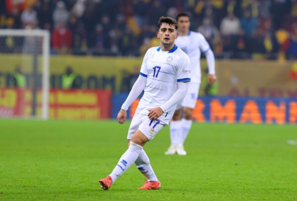 Loizos Loizou – Cyprus National Team – Match Worn (Unwashed) during the match Romania vs Cyprus (4-1, 18-11-2024) – UEFA NATIONS LEAGUE - Image 4