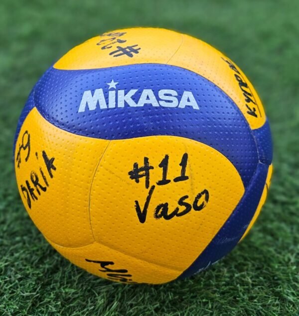 Olympiada Neapolis – Ball Used during the Friendly Game Olympiada Neapolis vs Aris Thessaloniki (26/09/2024, 3-1) – Signed by the Players of the Team - Image 2