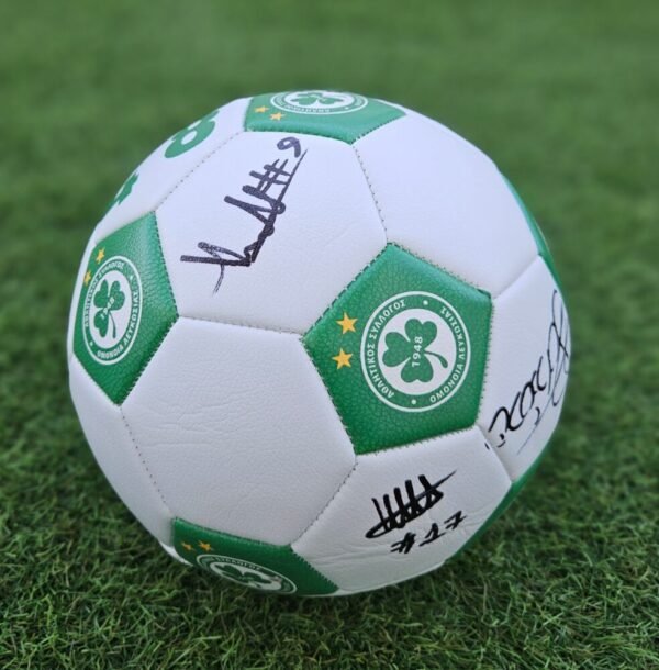 Omonoia Nicosia – Official Ball Signed by all the Team – Season 2024/2025 - Image 5