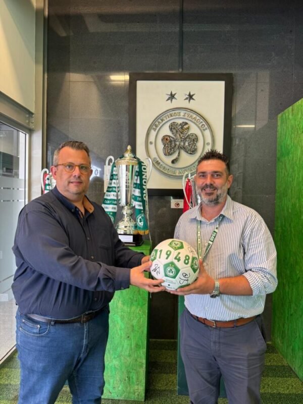 Omonoia Nicosia – Official Ball Signed by all the Team – Season 2024/2025 - Image 2