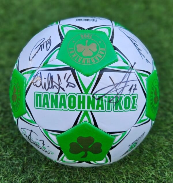 Panathinaikos FC – Official Ball Signed by all the Team – Season 2024/2025 - Image 4