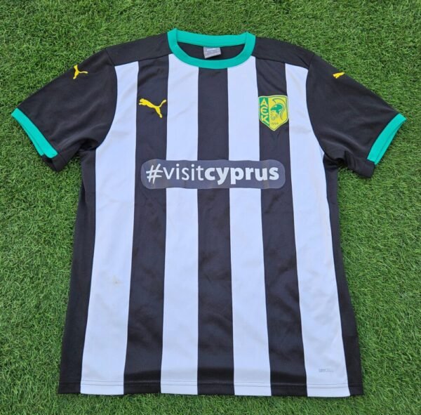 Valentin Roberge – AEK Larnaca – MATCH WORN DURING EUROPEAN MATCH – Paksi FC vs ΑΕΚ LARNACA (3-0, 25-7-2024) – 2nd QUALIFYING ROUND OF EUROPA CONFERENCE LEAGUE - Image 2