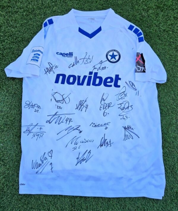 Amr Warda – Atromitos Athens – Match Worn and Signed by all the Team – Season 2024/2025 - Image 2